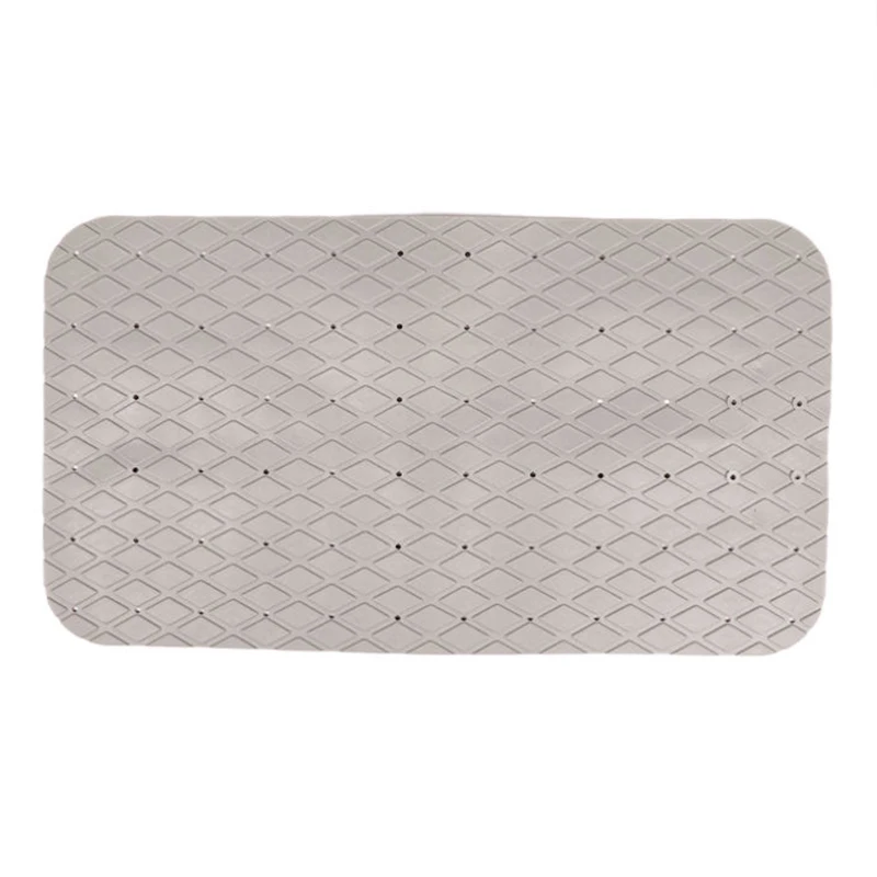 custom Rubber Non Slip Bathtub mat and Shower Mat Superior Grip Bathroom bath Mat with suction cups for Tub and Shower