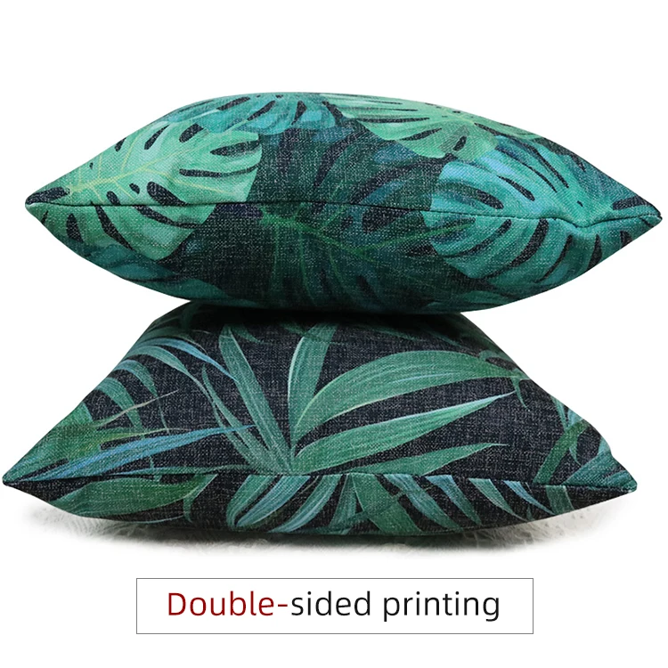 Simple pillow light luxury living room sofa high-end leather pillowcase custom Nordic modern cushion