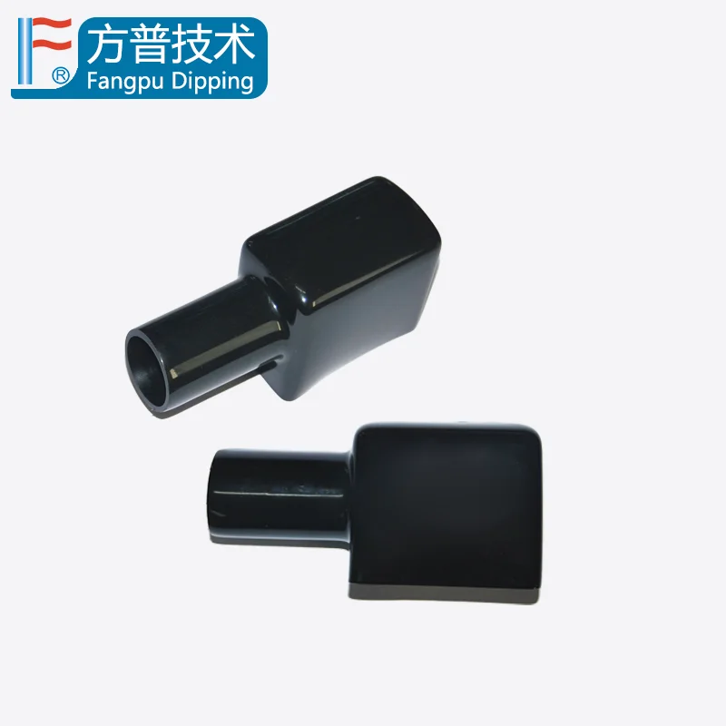 Factory Red Battery Terminal Rubber Cover Black Battery Insulation Cover Soft Battery Terminal Covers for boat car