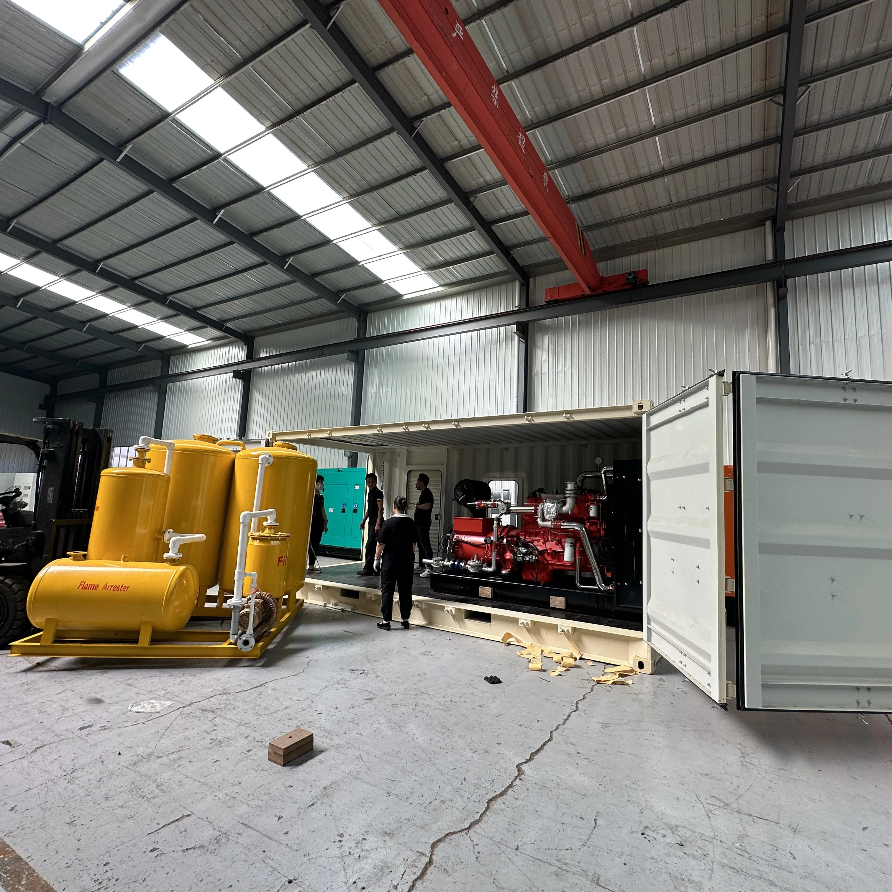 Factory price high power 200kw natural gas generator turbine generator 250kVA with cummins engine