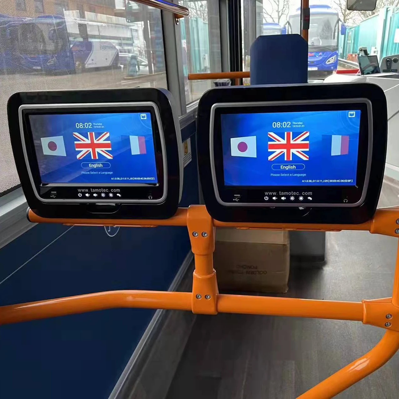 10.1inch lcd screen for laptops bus entertainment system