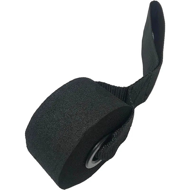 Top Seller 10 inch Long Durable Simple Design NBR Padded Large Foam Fitness Accessories Door Anchors Resistance Tubing