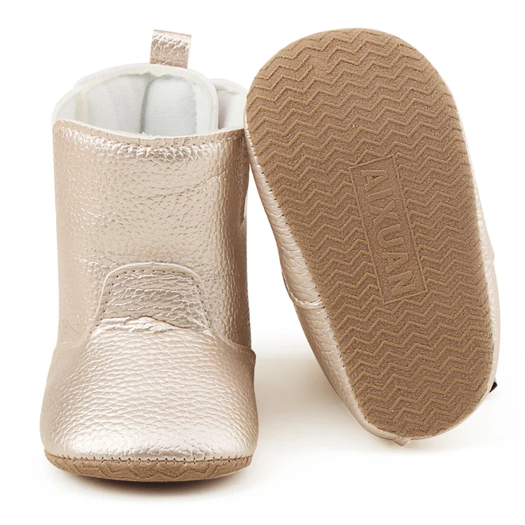 
Wholesale winter warm fashion middle soft sole baby snow boot toddler anti-slip indoor boots beautiful baby shoes 