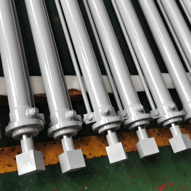 Factory Direct Custom Telescopic Hydraulic Cylinder CK45/4140/ST52/E355 100/200/500 tons with high quality