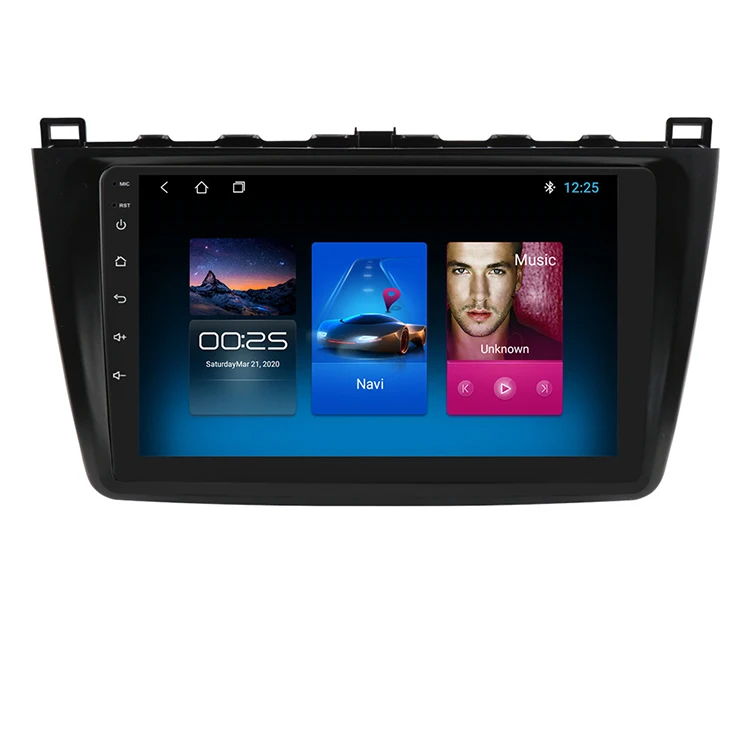 9 дюймов Bt Wifi Gps сенсорный экран Камера заднего вида DVR несколько машин аудио стерео система Android автомобильное радио для Mazda 6 2008