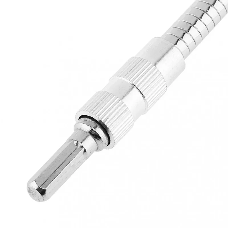 198mm Flexible Shaft Tool Metal Drill Screwdriver Bit Holder Connect Link Multitul Hex Shank Extension Snake Bit