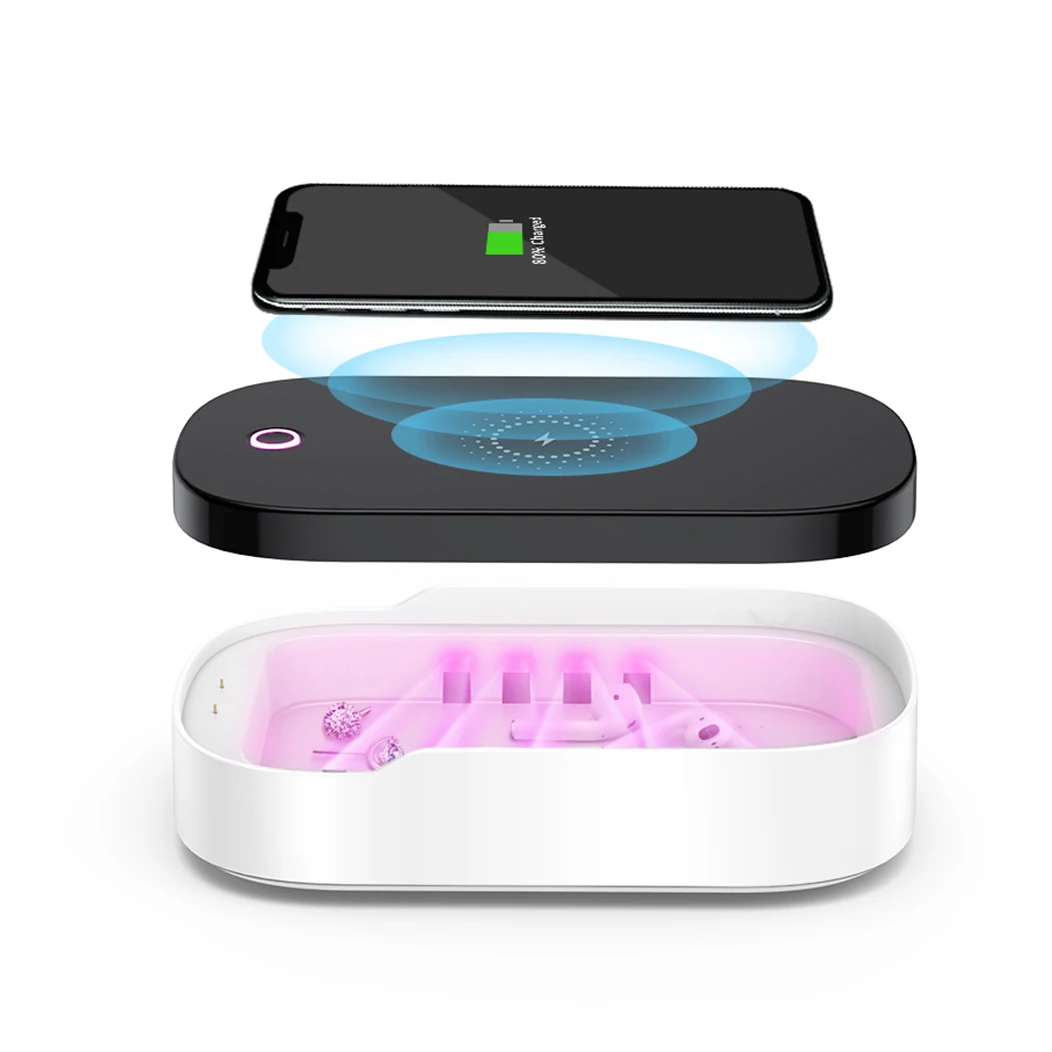 SCENTA Беспроводное зарядное устройство для телефона 3 в 1 ароматическая дезинфекция ультрафиолетовая