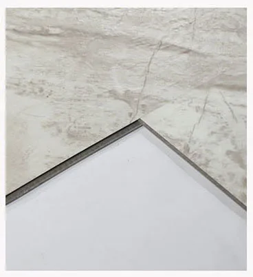 4mm 5mm Waterproof Marble Spc Tile Click Viny Spc Flooring Manufacturer Floor Tiles Pvc Stone Grey Click Lock