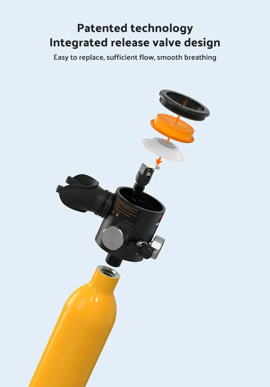 Outdoor Entertainment Tanks Cylinder For Scuba Small_oxygen_cylinder Mini Diving Oxygen Tank