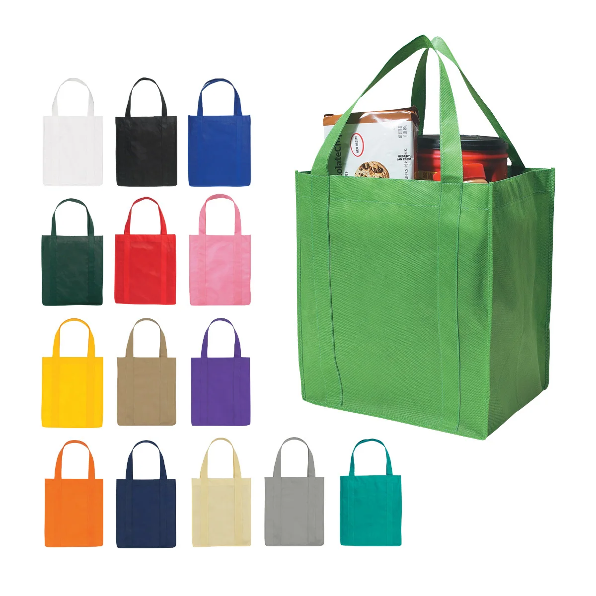 Cheap Price Custom Logo eco bag Printed Recyclable shopping bag PP Laminated Non Woven Bag