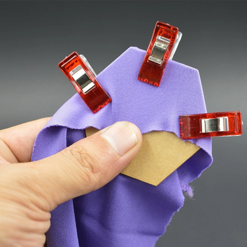 
Multipurpose Cloth Patchwork Crafts Quilting Binding Quilter Sewing Small Plastic Clip 