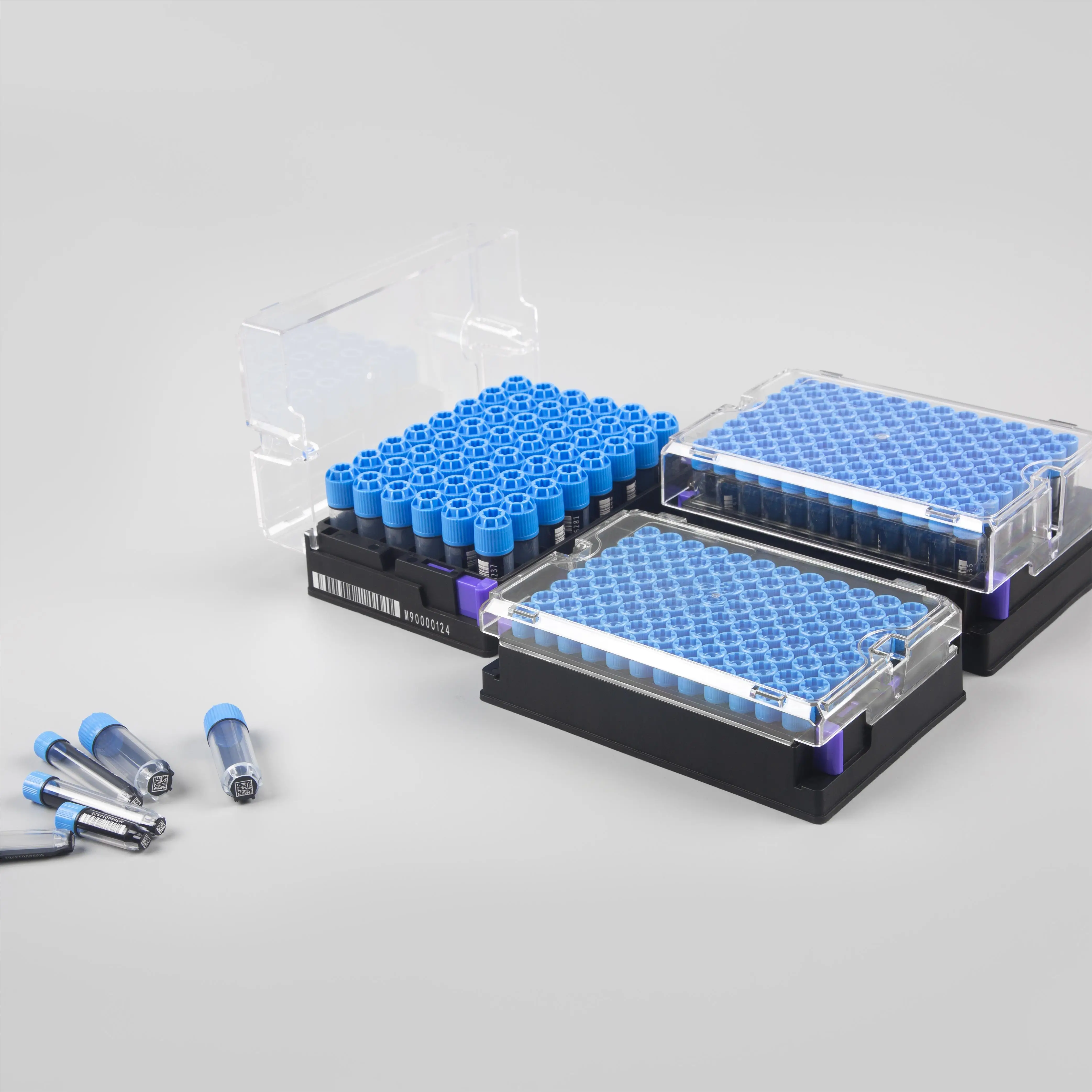 AMNGENT Lab Tube External Barcode Vials SBS Laboratory Research Instruments Lab Application PP Plastic SBS 2D Cryotube