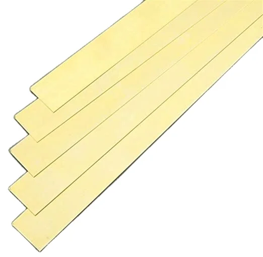 Латунный плоский стержень C27200