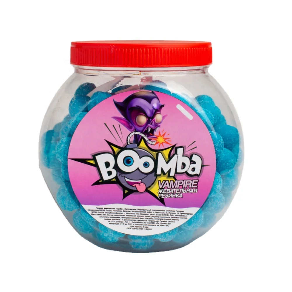 Многофруктовая жевательная резинка «boomba-vampire-plum»