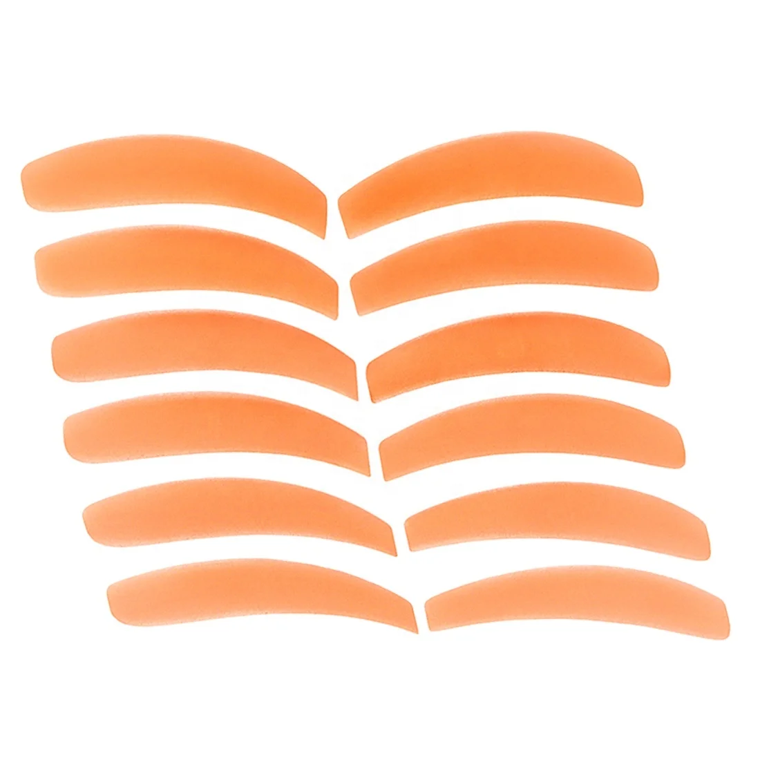 Lash Lift Pad,  Self Sticky Eyelash Lamination Rod, Lash Lifting Shield 6 Size Lami Pads L Curl Guard Soft Tint Shields Tool