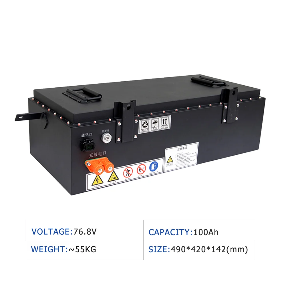 Lisha Best Price Fresh New LiFePO4 72V 100Ah Golf Car Battery Power Battery Power System Lithium ion Battery Pack