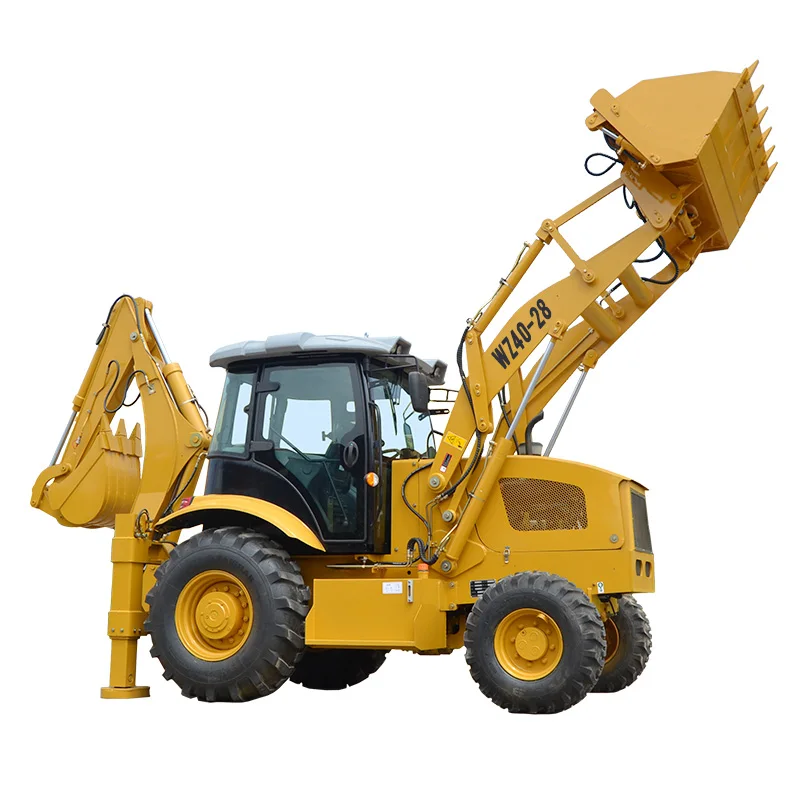Luxury model CE wz40-28 loader backhoe backhoe excavator loader 4x4 Earth-moving Machinery