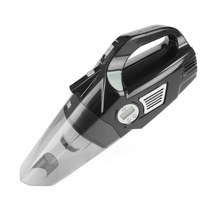 Digital display 2022 Hot Sale New Product 4 in1 High Suction 12V Wet and Dry Cord Cordless Portable Car Vacuum Cleaner