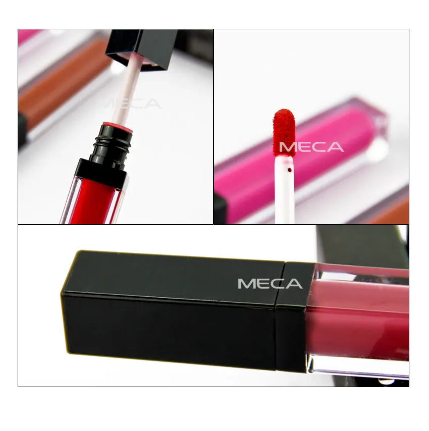 Hot Selling Wholesale  43  Colors Matte Lipstick Waterproof Long Lasting Matte Liquid Lipstick Private Label