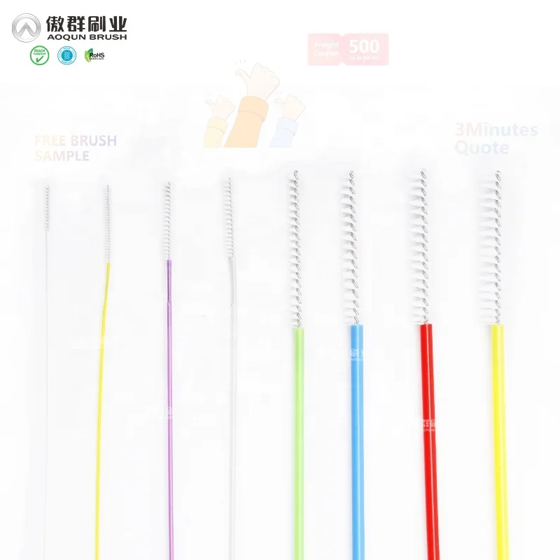 Surgical Flask Pipette Test Tube Cleaners Brush Set for Laboratory