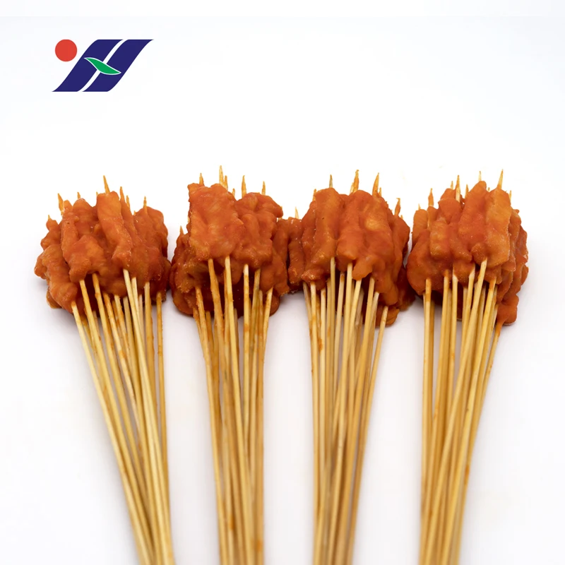 High quality imported chicken meat, wholesale frozen chicken kebabs and other BBQ kebabs