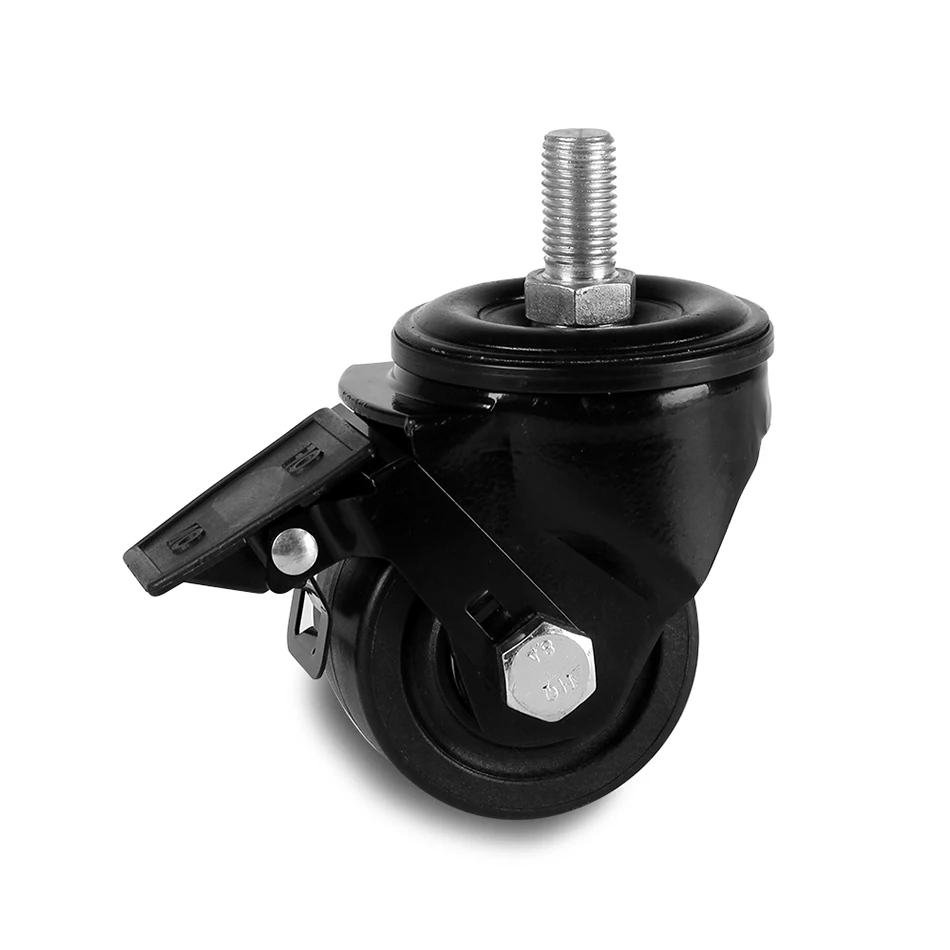 Ролики для выравнивающей машины с нейлоновым колесом и резиновой ножкой