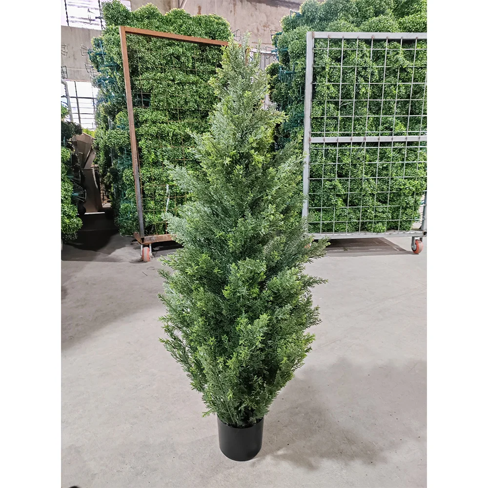 Оптовая продажа искусственные кедровые деревья уличные садовые сосны для украшения дома