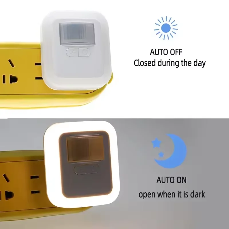 Smart Motion Sensor Light Sensing Human Body Sensing Night Light For Kitchen Shoe closet Bedroom Stairs Bathroom Hallway