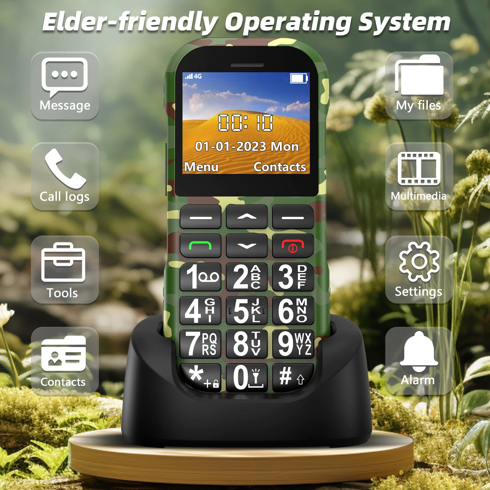 wholesale new cellphone supplier unlocked feature phone big button cordless phones for seniors