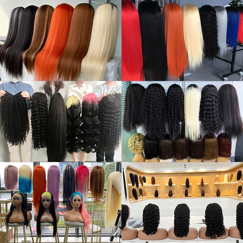 Fumi Human Hair Wig With Bangs Full Machine Made Short Bob Rose Curly Brazilian Water Wave Wigs For Black Women