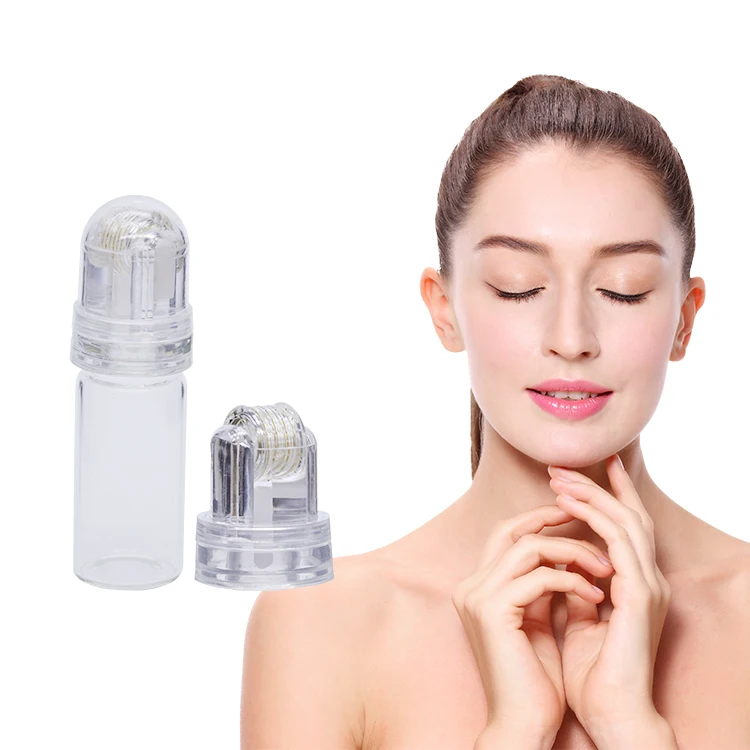 Оптовая продажа, портативные гидравлические иглы, 64 микроиглы, инъекция, мезотерапия, Дерма штамп