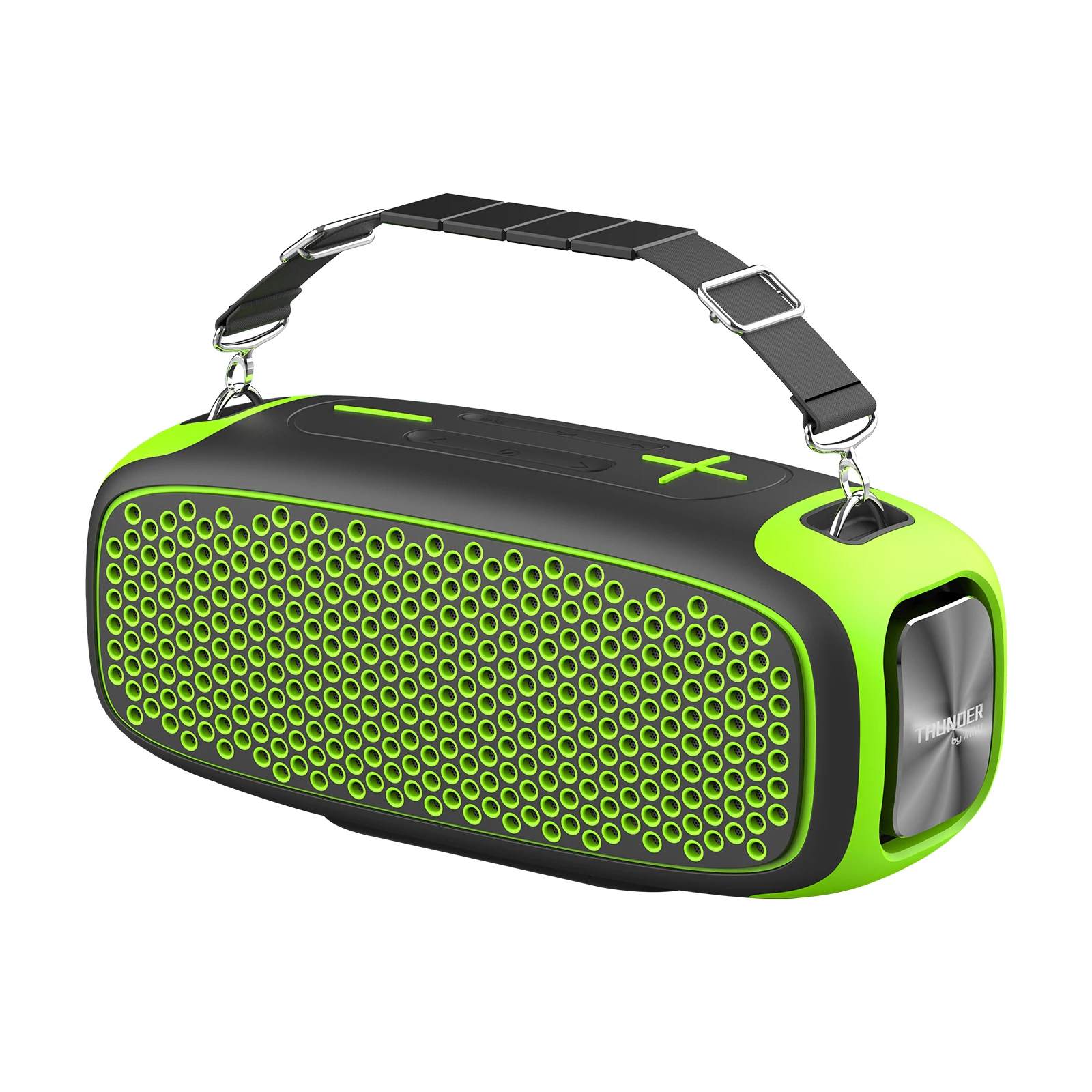 WiWU P16 Max Wireless Speaker Premium Sound with Mega Bass Support Wireless Phone Call Speakers support AUX USB Player