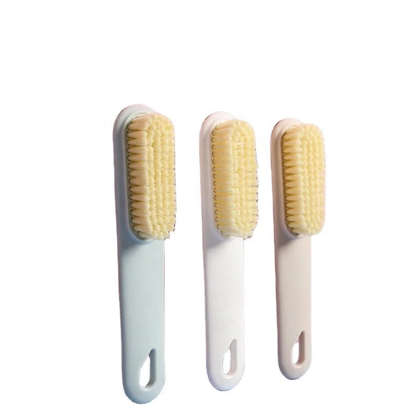 A2998With hanging hole shoe brush washing soft fur clothes cleaning household cleaning clothes scrubbing brush shoe brush