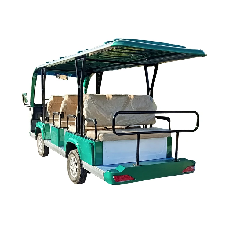 
8/11 person new electric bus for sale tourist sightseeing bus hunting buggy 