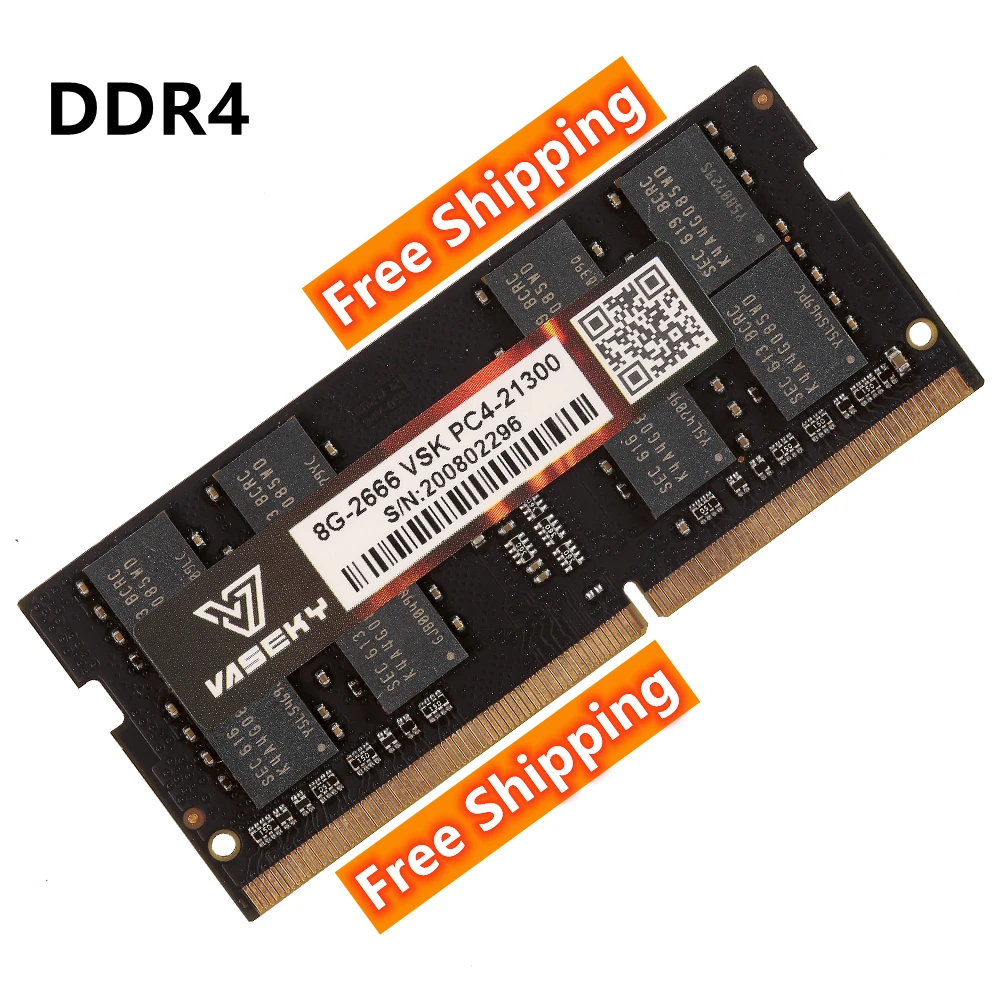  Бесплатная доставка оперативная память для ноутбука DDR 4 ГБ 8 16 2133 2400 МГц 2666 3200 Sodimm /