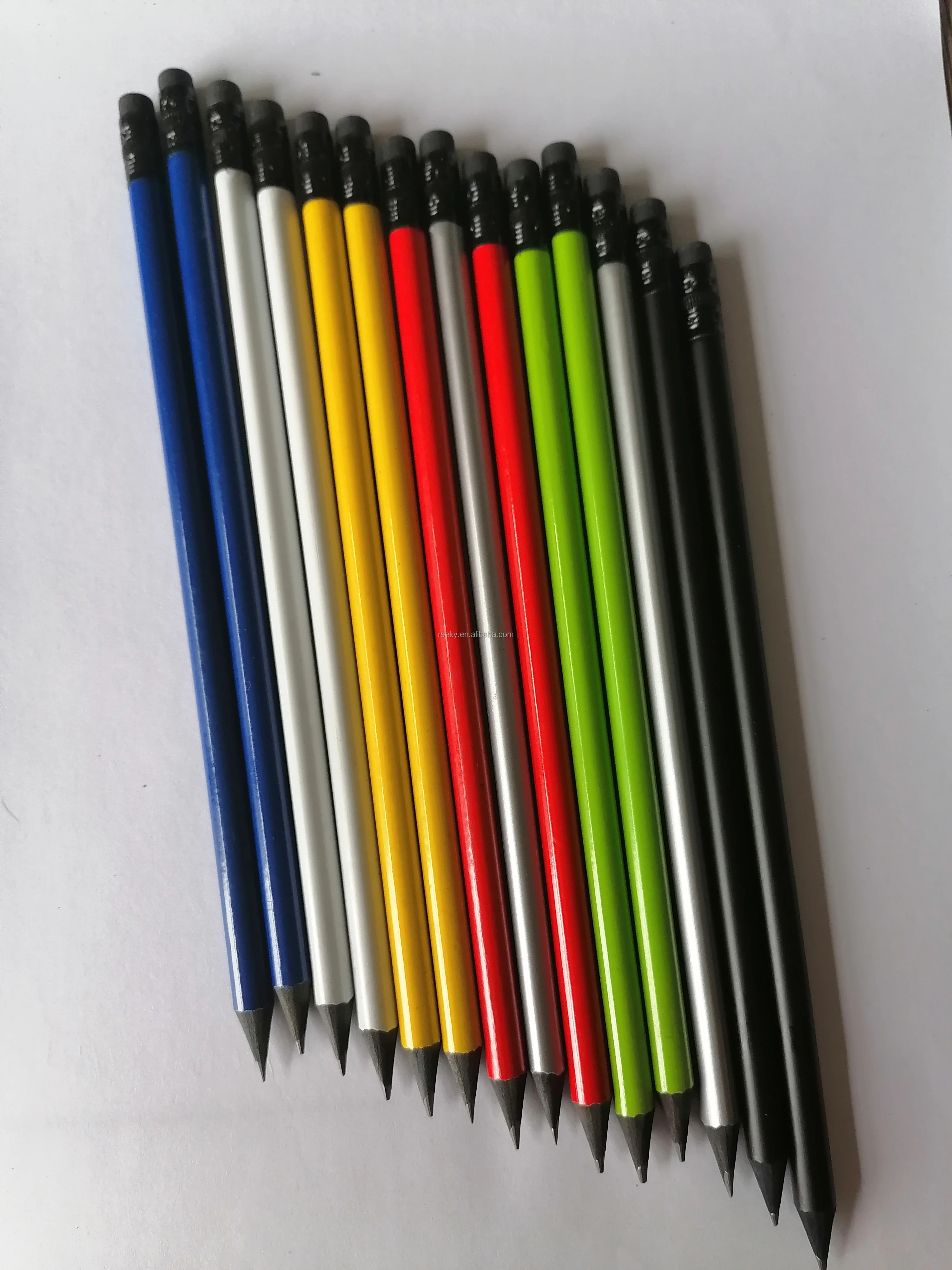 Bending Stationery Soft Bendable HB Pencil with Eraser Flexible Soft New Folding for Children Bulk Deformation Colorful Stripe
