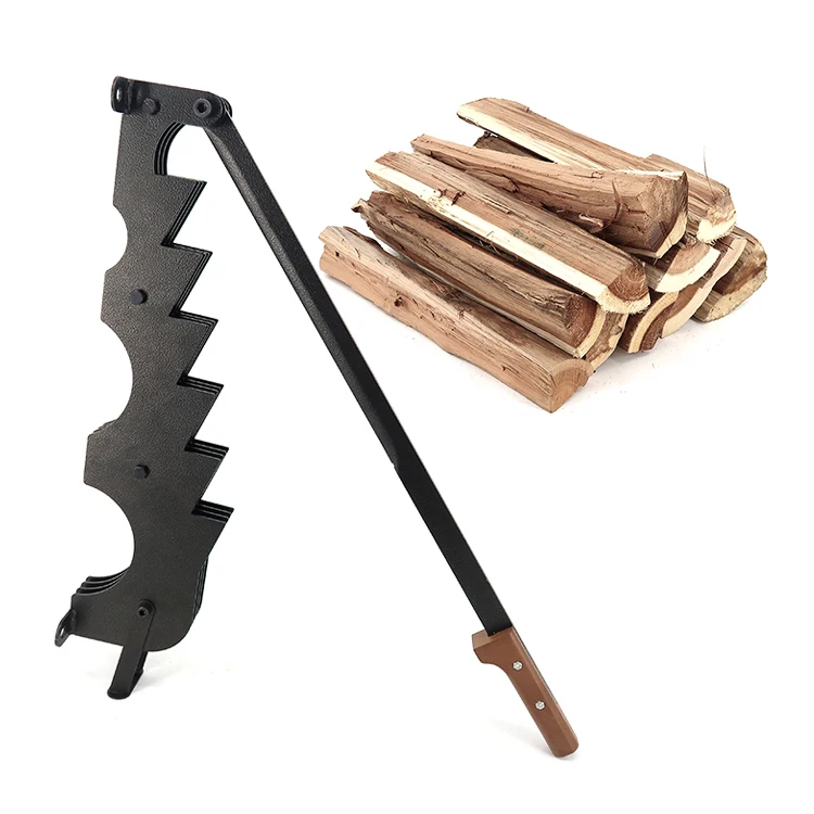 PC-R2 mighty hand kindling splitter wood splitting manuel breaker wall mounted log splitter firewood processor