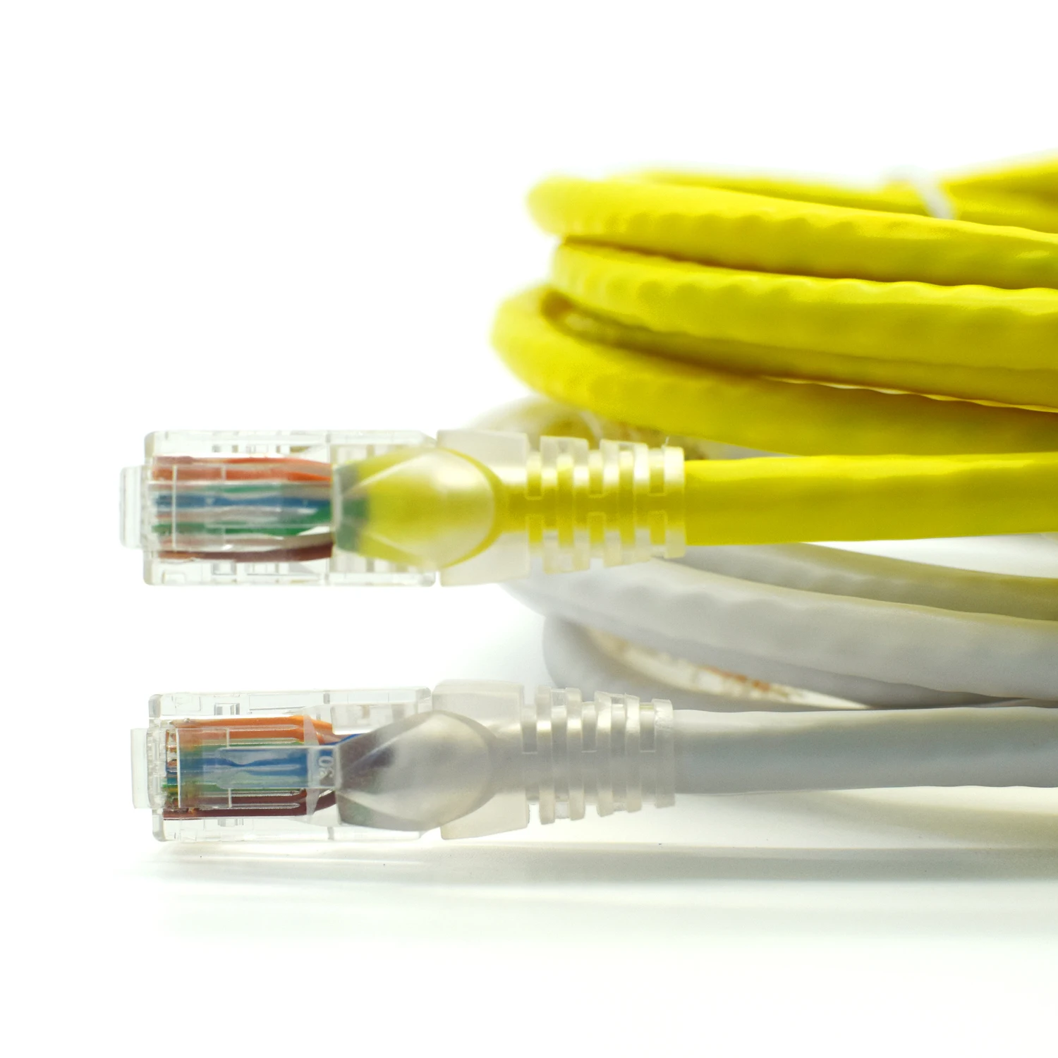 1 м и 5 М медный кабель Ethernet Cat5e & Cat6 UTP с ПВХ оболочкой RJ45 разъем волоконный патч-корд для наружной сети SFTP FTP Тип