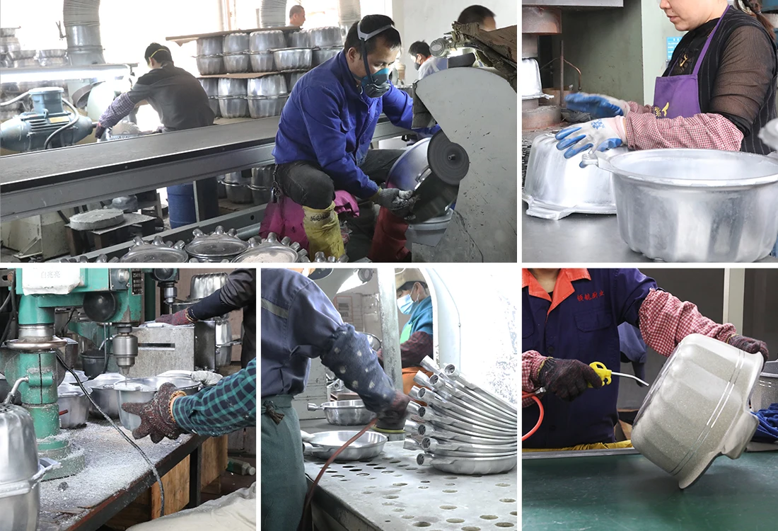 Cooklover Factory Direct  Wholesale 12pcs Aluminum Cooking Pot Cookware Set In Kitchen