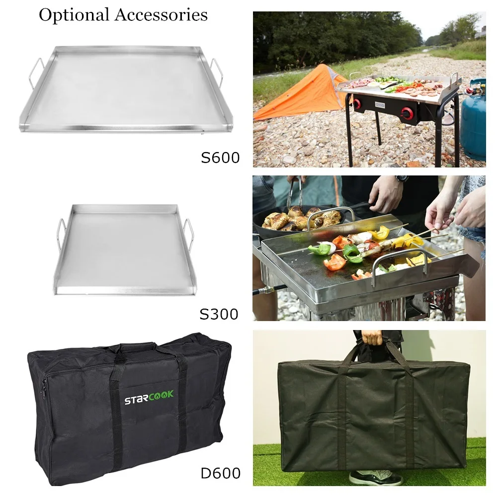 Portable Outdoor 2 Burner Gas Cooking Camp Stove Explore Gas Stove For Outdoor