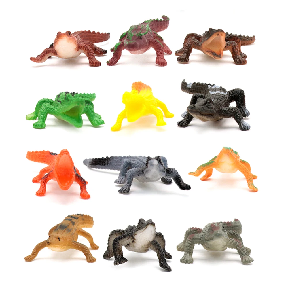 LZY884  Crocodile Toy Alligator Toy Simulation Realistic Crocodile For Figure Model