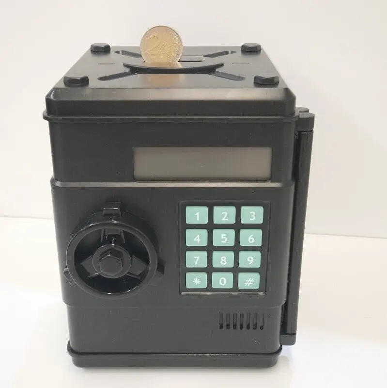 of ethiopia coin paper box piggy clay money bank made in China