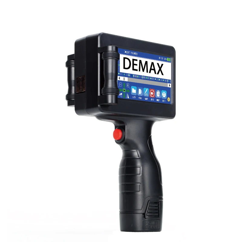 Rechargeable 12.7mm 600dpi Qr Code Inkjet Printer Coding Machines Inkjet Printers Handheld