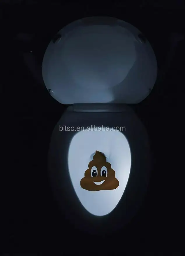 Customize Pattern Toilet Projector Night Light- Motion Activated Image Projector Light