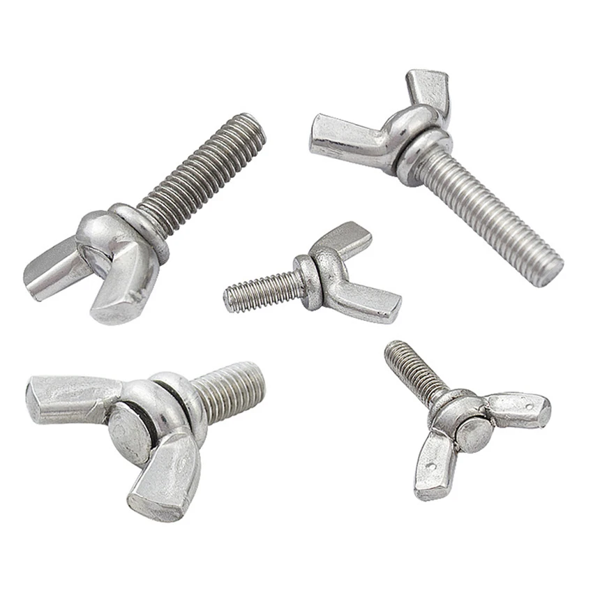 Low Price With Superior  Quality Titanium Wing Butterfly Thumb Screw for Mechanical Assembly