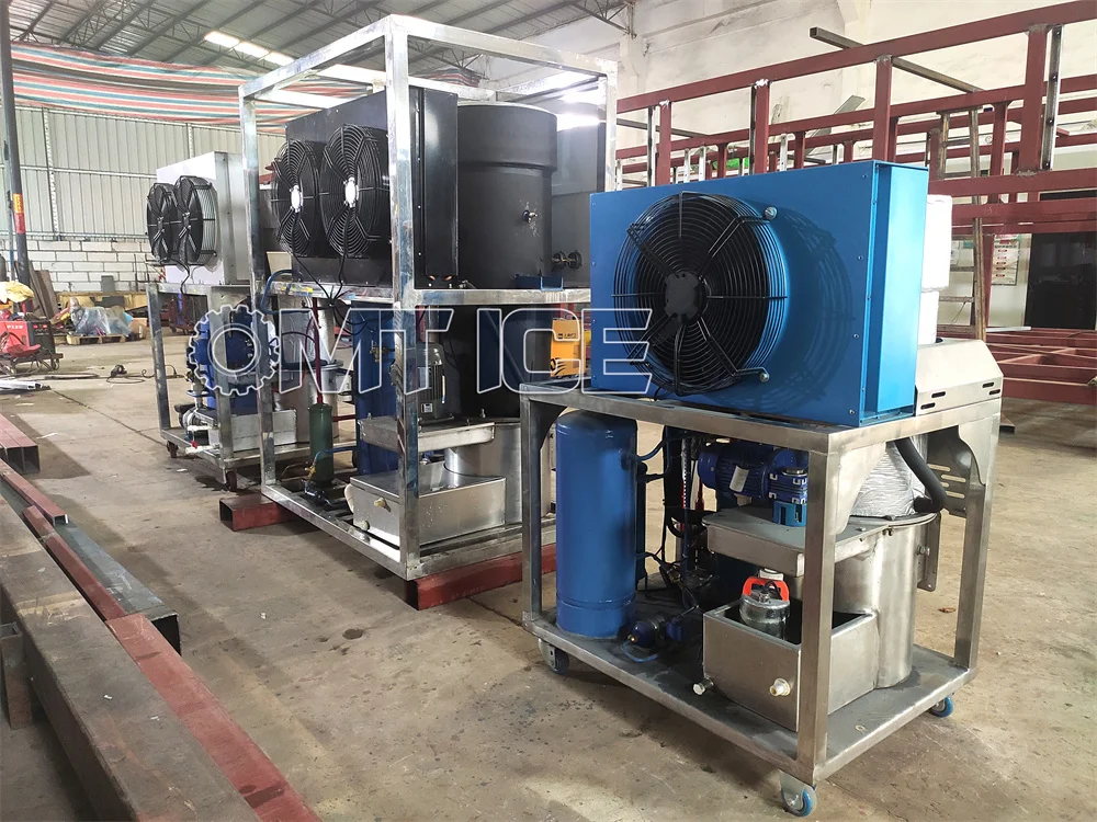 Съедобный льдогенератор с регулируемой толщиной 2T для охлаждения для супермаркета гостиниц
