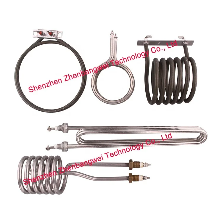 ZBW customizable washing machine ptc heating element,dishwasher tubular heater tube,heater for washing machine heater 2800w