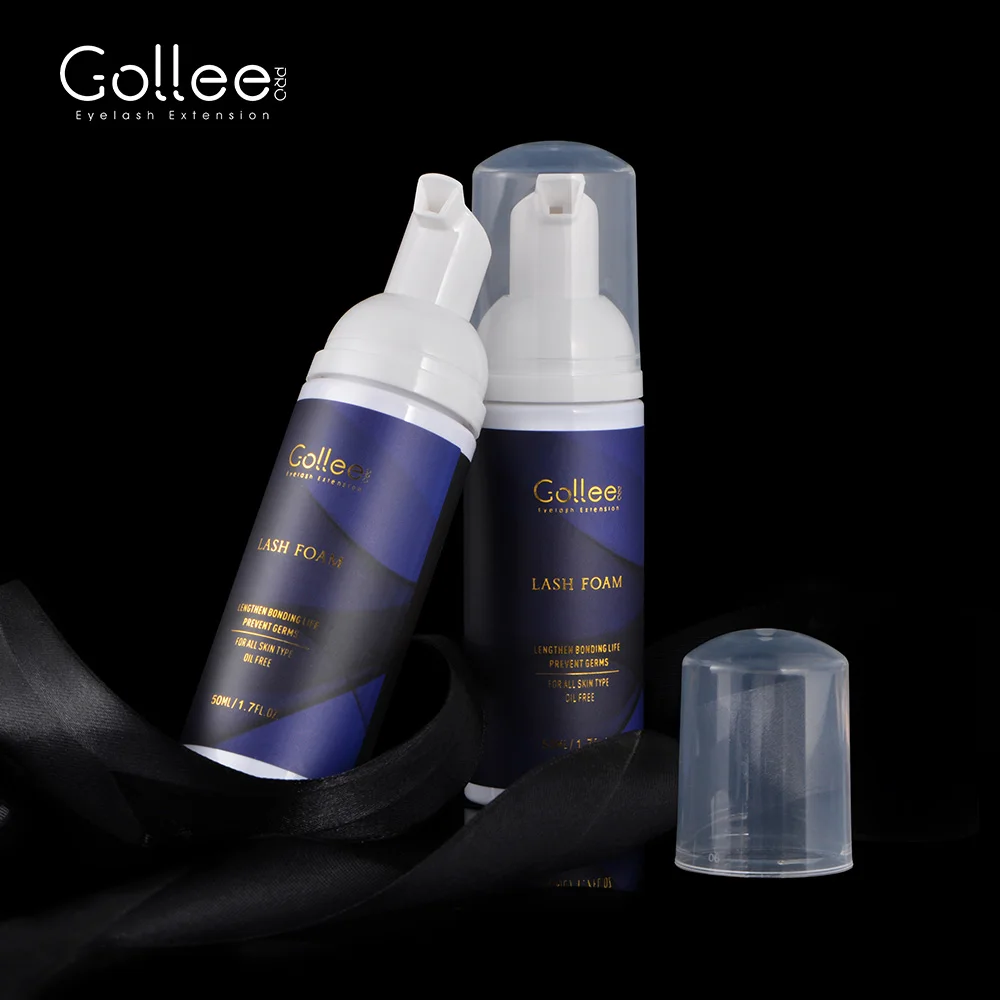 Gollee Korea Pass Accept Private Label Eyelash Shampoo Lash Extension Cleanser