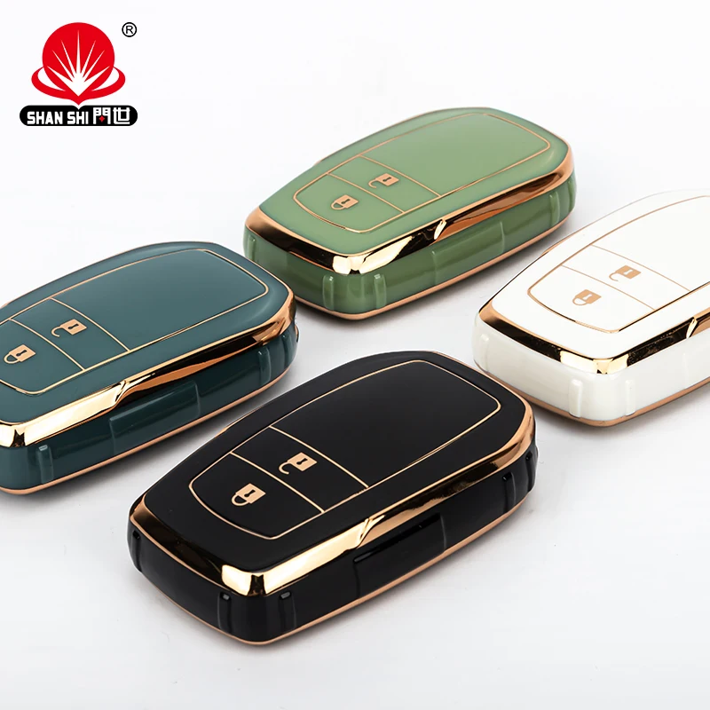 2022 Fashionable High Quality TPU Two-button key smart car key cover for Toyota