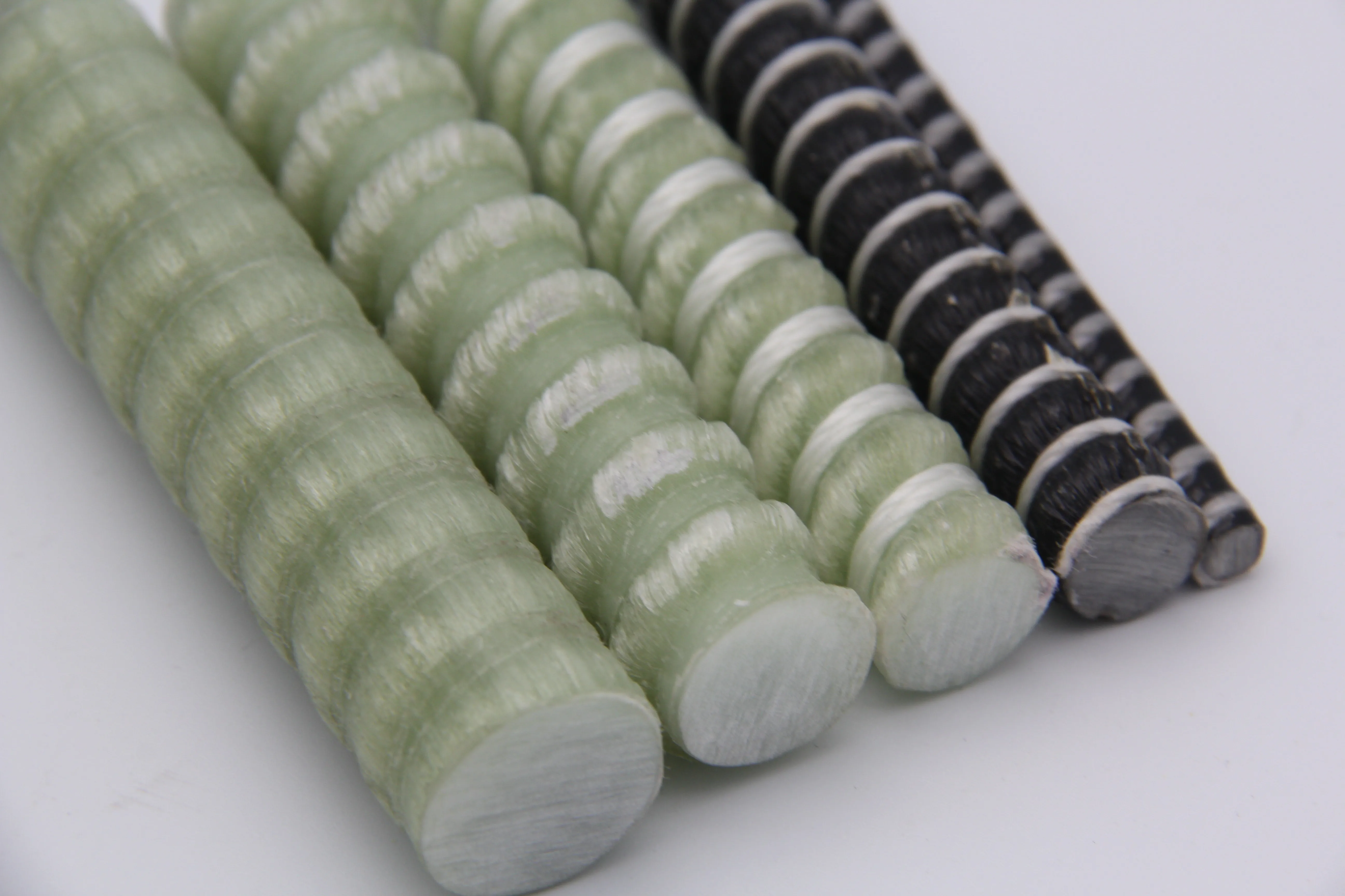 Factory Wholesale Customised Fiberglass Rebar for Cosntruction FRP Profile Reinforcing Glass Fiber Rebar